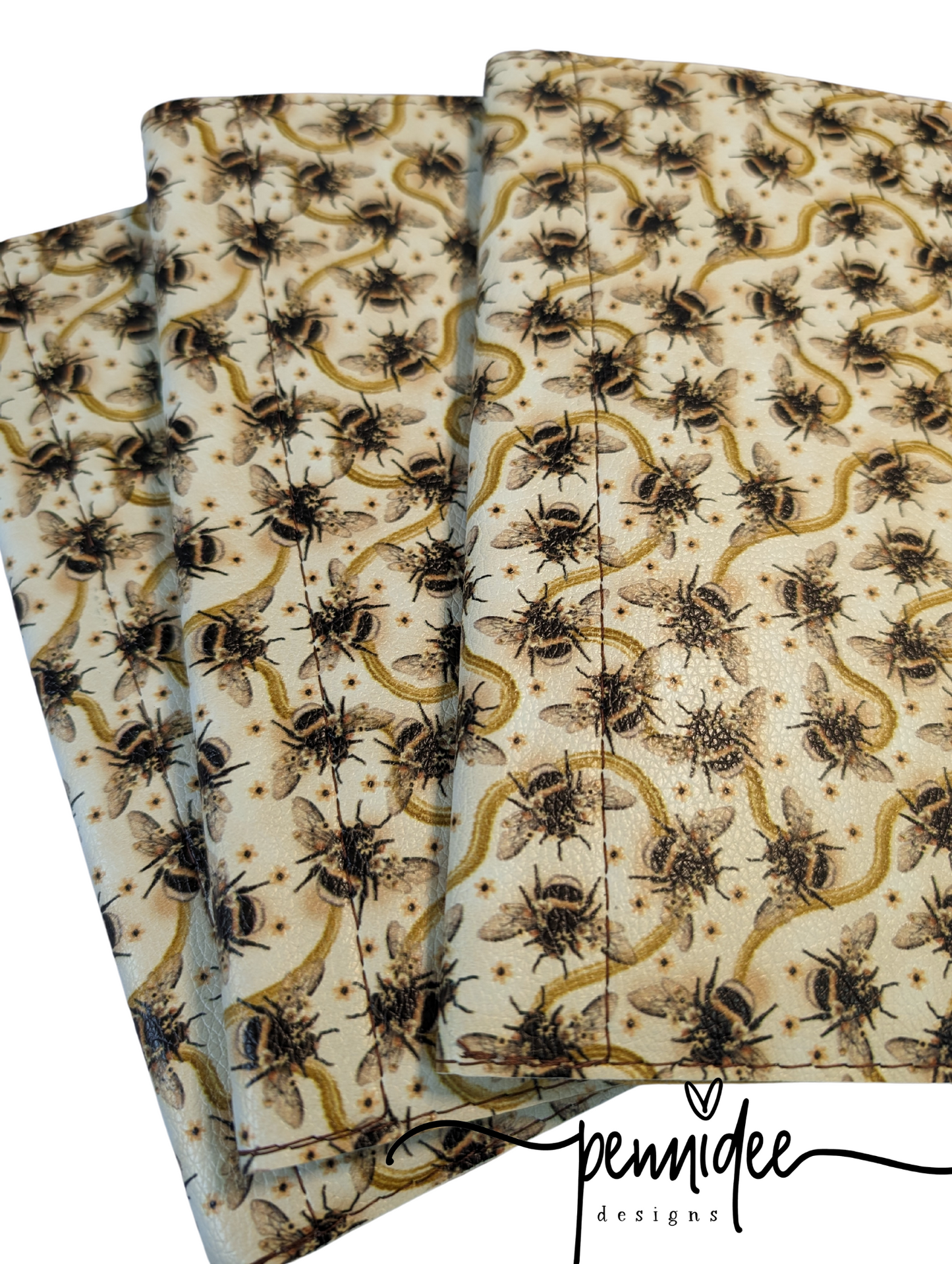 Notebook & Planner Folder A5 Bees - READY TO SHIP