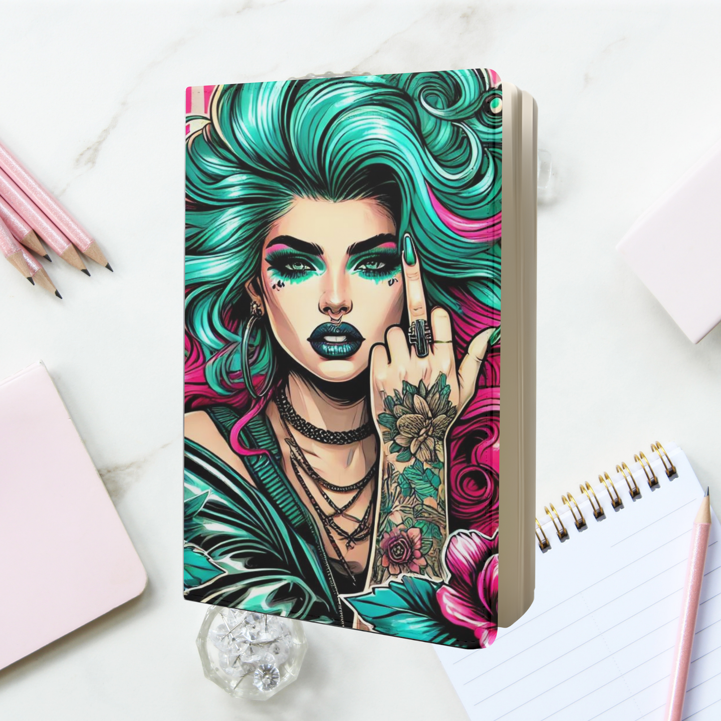Notebook A5 - Flipping The Bird