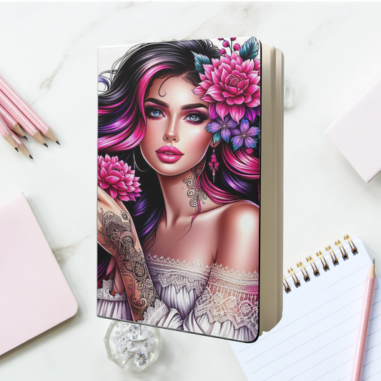 Notebook A5 - Flower Girl