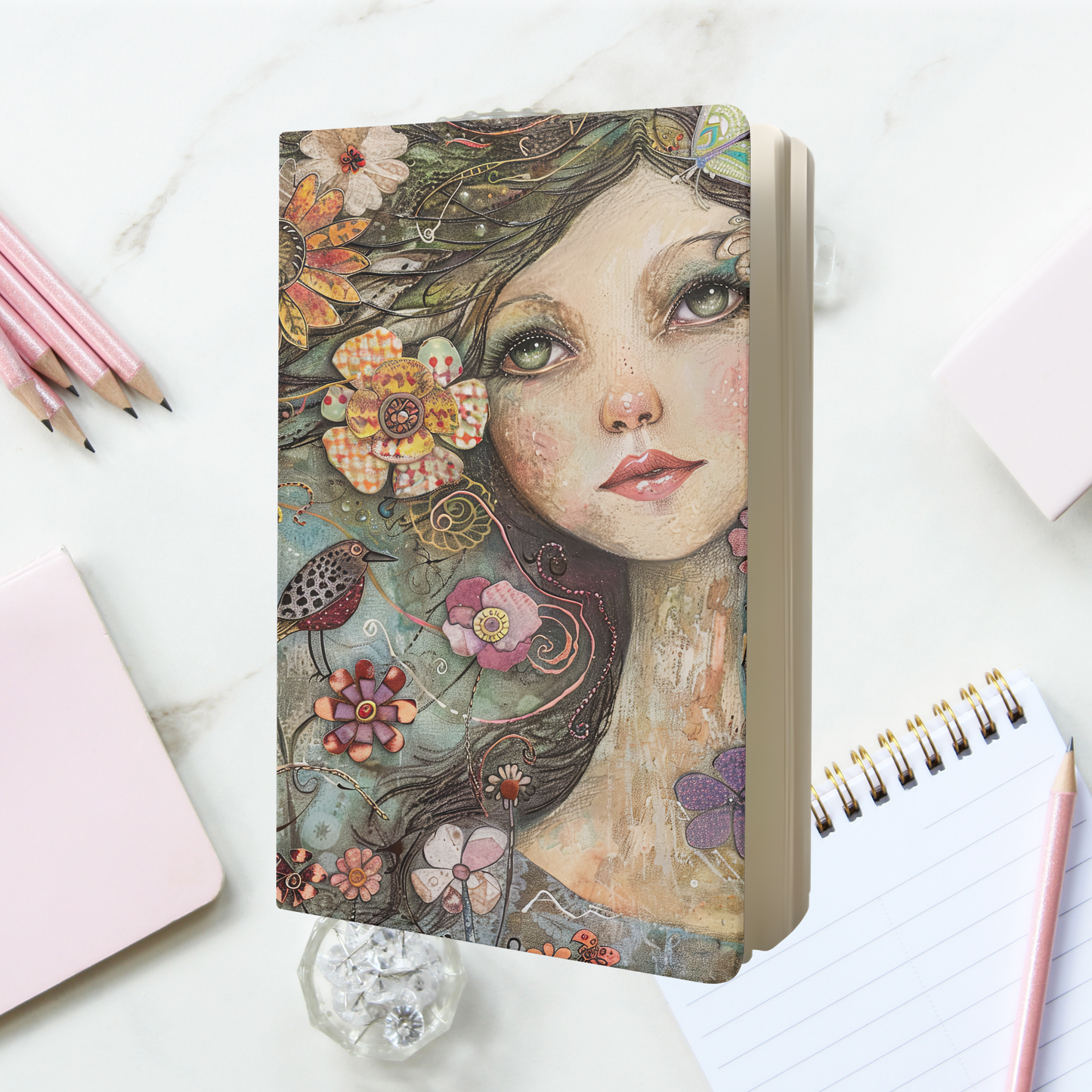 Notebook A5 - Whimsical Girl #11