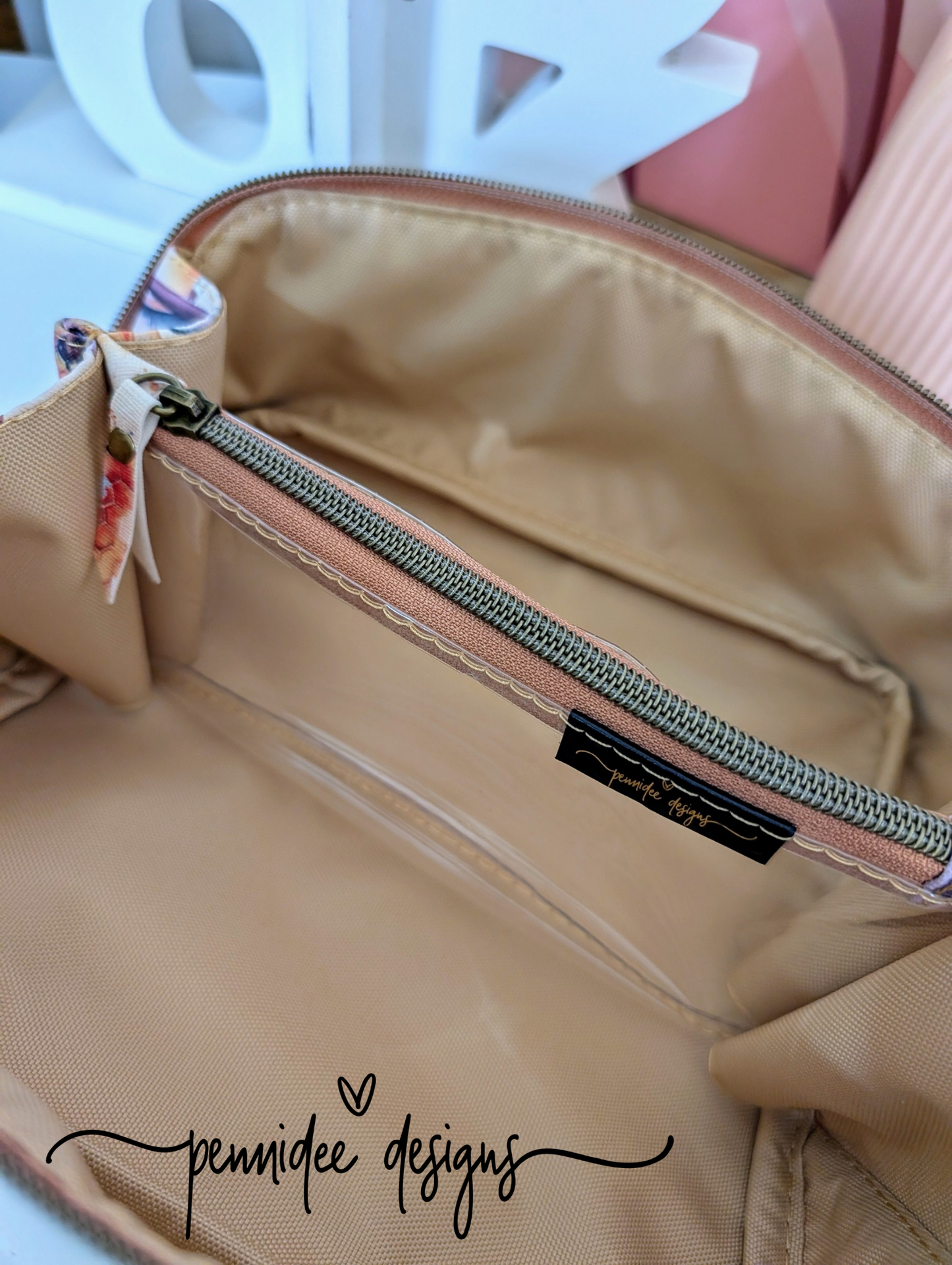 Calliope Toiletry Bag - Bees & Honey