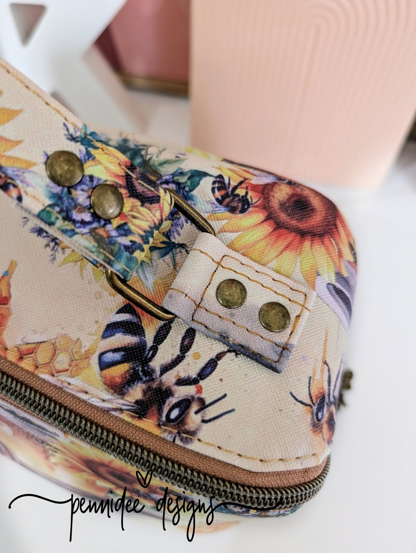 Calliope Toiletry Bag - Bees & Honey