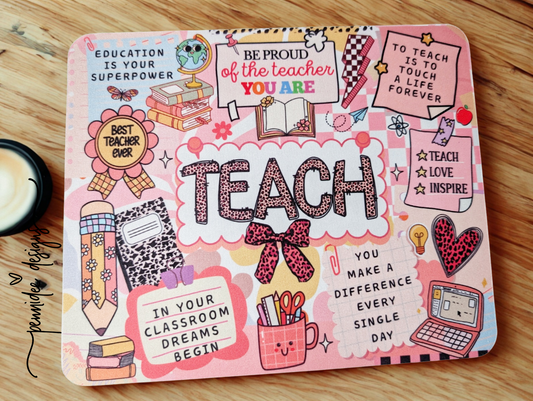 Teach Mouse Pad