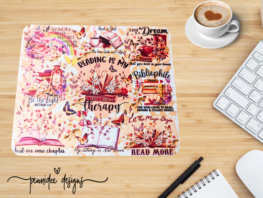 Bookish Mouse Pad