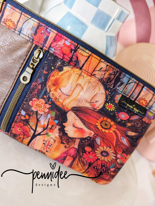 Zelda Clutch - Flowers & The Moon