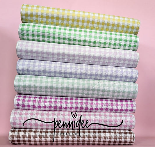 Gingham Check A5 Notebook & Planner Folders - Build Your Own - Ready To Ship