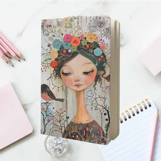 Notebook A5 - Whimsical Girl #1