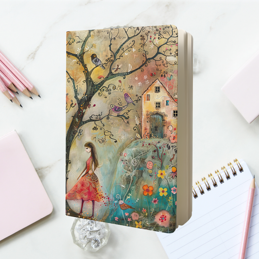 Notebook A5 - Whimsical Girl #12