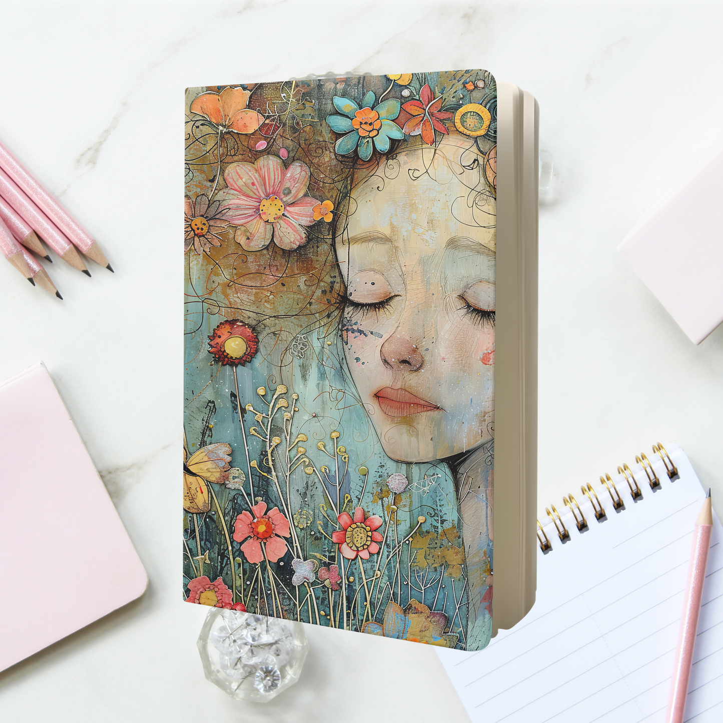 Notebook A5 - Whimsical Girl #2