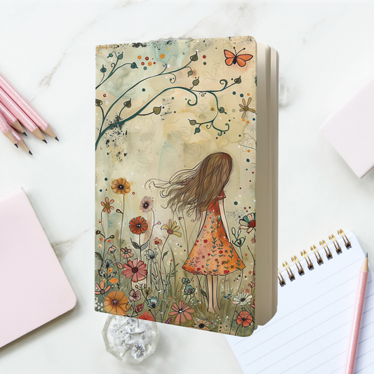 Notebook A5 - Whimsical Girl #7