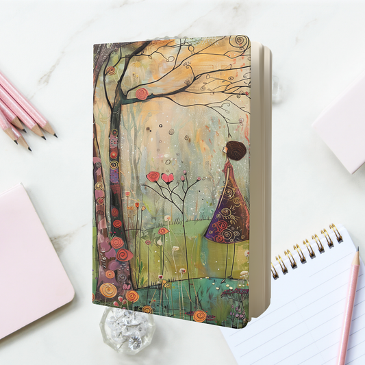 Notebook A5 - Whimsical Girl #8