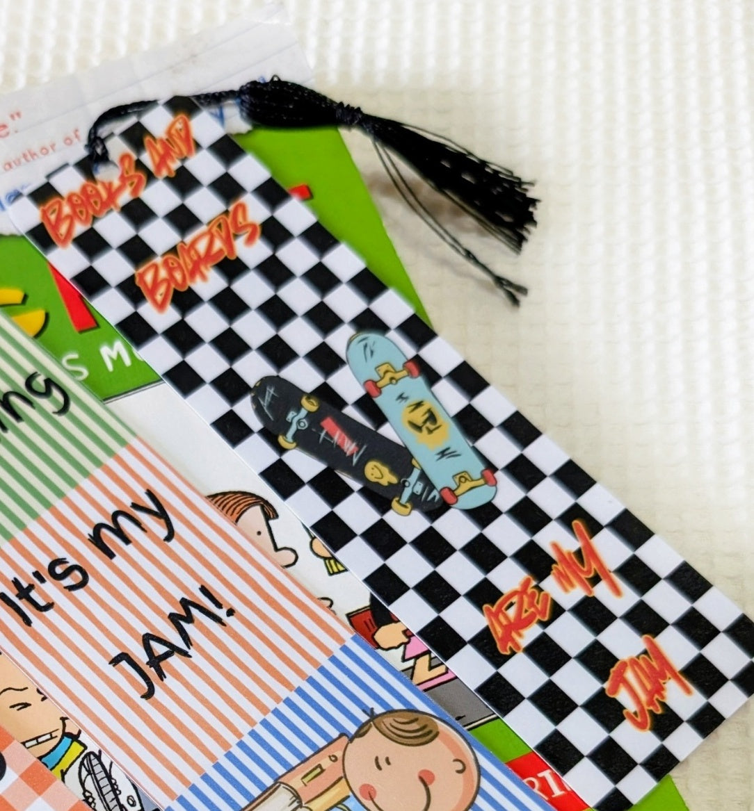 Bookmark for our boys