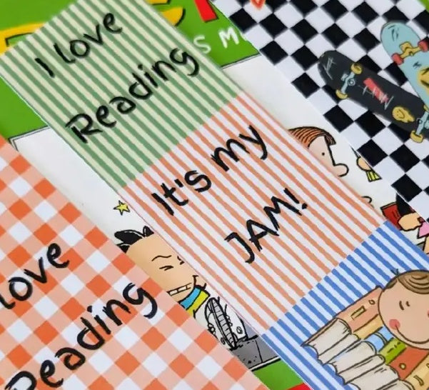 Bookmark for our boys