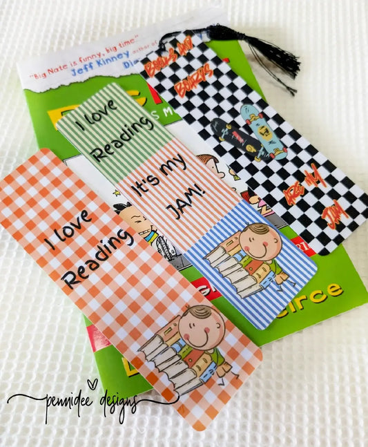 Bookmark for our boys