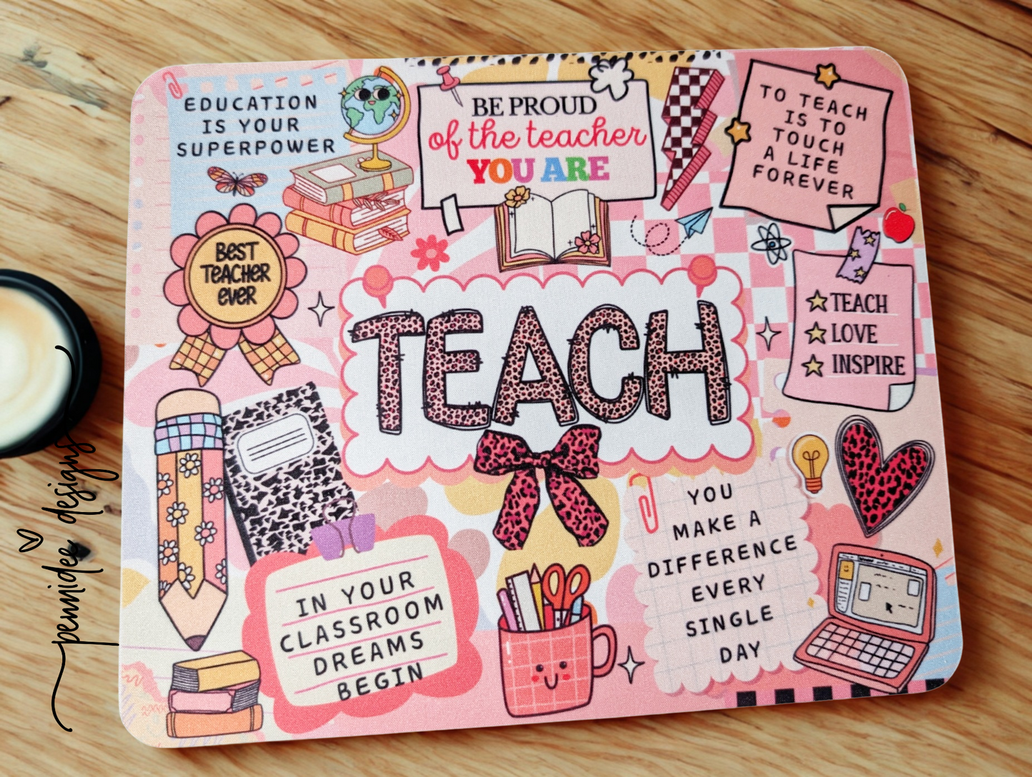 Teach Mouse Pad